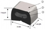 SMT conductive gasket